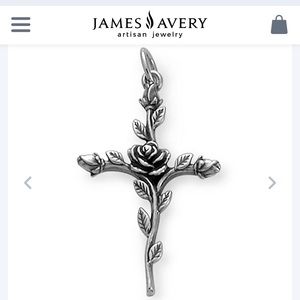 James Avery Rosebud Cross